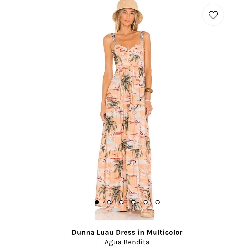 Agua bendita dunna luau dress in multicolor Sz s nwt (has small hole)